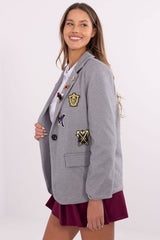 Women's long sleeves casual blazer