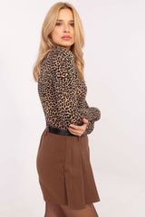 Stylish blouse with an animal motif