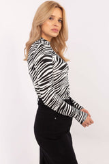 Stylish blouse with an animal motif