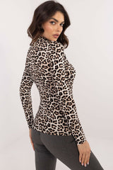 Stylish blouse with an animal motif