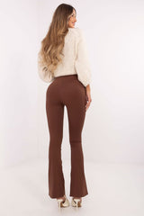 Long wide bell-type legs leggings