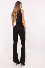 Long wide bell-type legs leggings