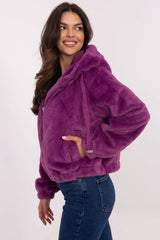 Stylish smooth design teddy bear jacket