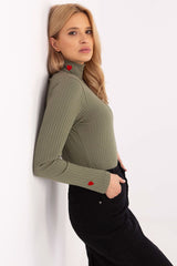 Elegant women's turtleneck sweater