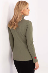 Elegant women's turtleneck sweater