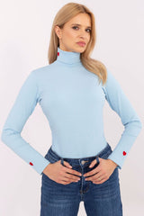 Elegant women's turtleneck sweater