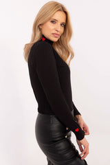 Elegant women's turtleneck sweater