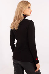 Elegant women's turtleneck sweater