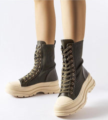 Dark green Vitto ankle boots