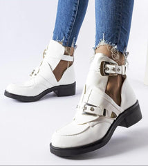 Sperone ankle boots with cutouts