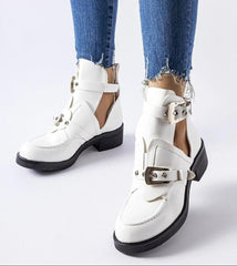 Sperone ankle boots with cutouts