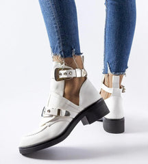 Sperone ankle boots with cutouts