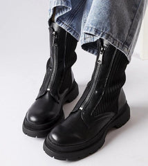 Napolitani Black sock boots