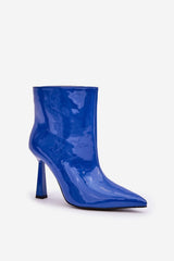 Women's ankle boots on a high stiletto heel