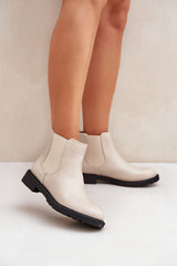 Women's flat Jodhpur ankle boots