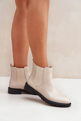 Women's flat Jodhpur ankle boots