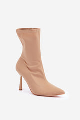 Women's slim stiletto heel ankle boots