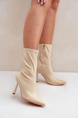 Women's slim stiletto heel ankle boots