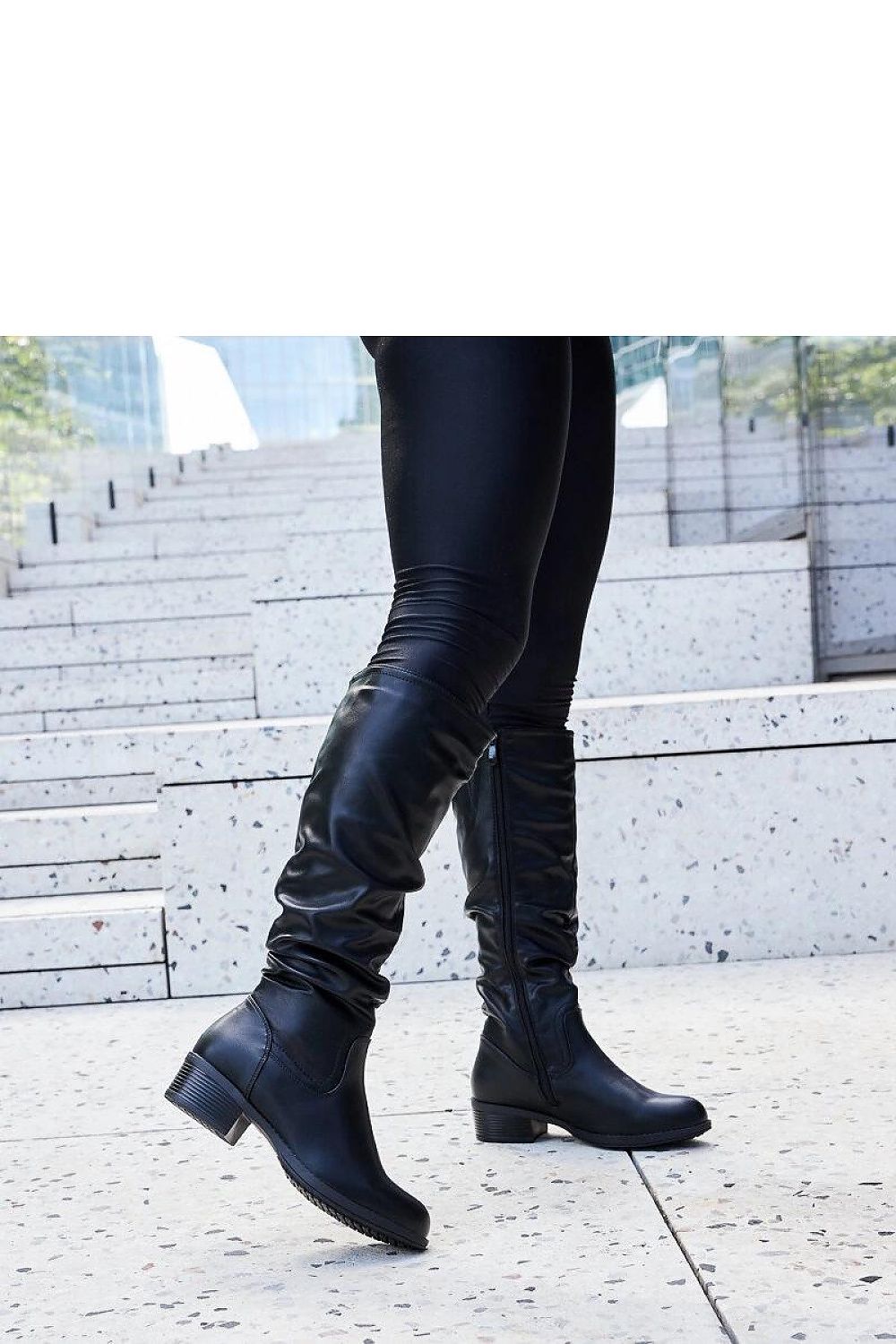 RevChic Kavira84 Knee-high boots 762 – Black Secondary image