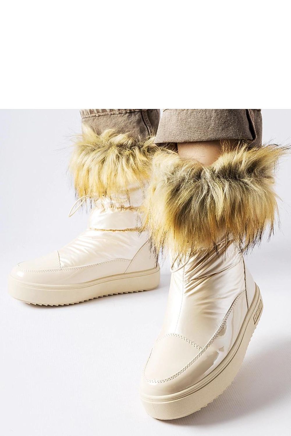RevChic Kavira70 Snow boots 834 – Beige Secondary image
