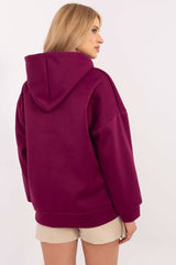 Women's casual hooded sweatshirt