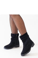 Elegant eco-suede ankle boots