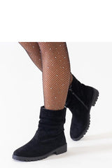 Elegant eco-suede ankle boots