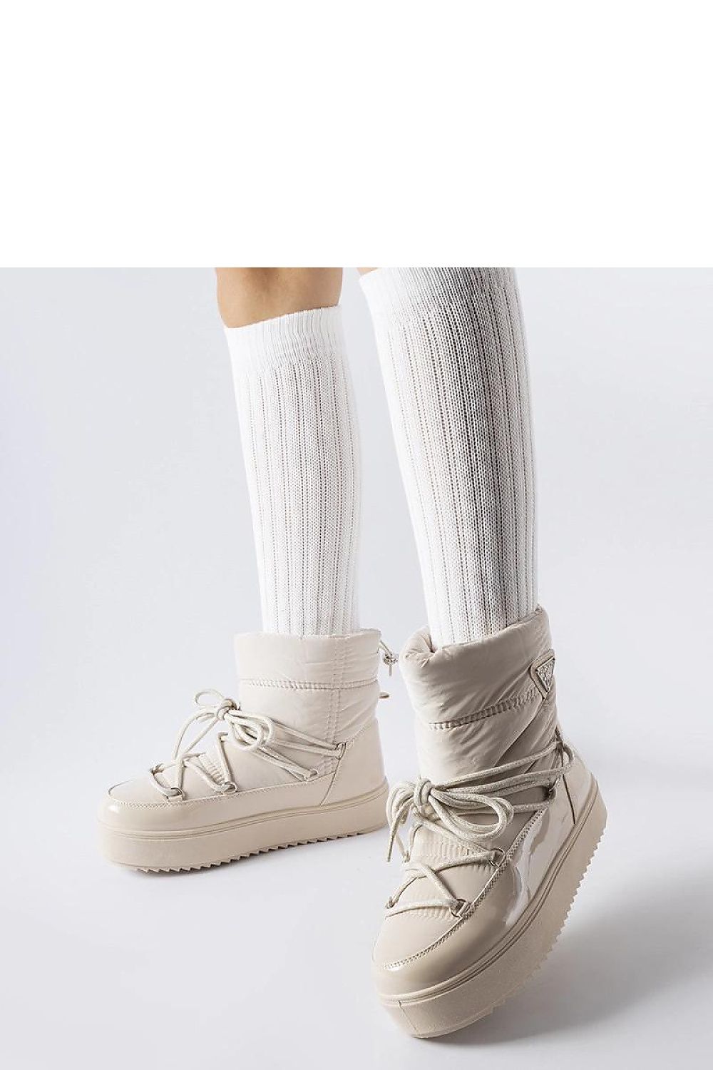 RevChic Kavira73 Snow boots 095 – Beige Secondary image