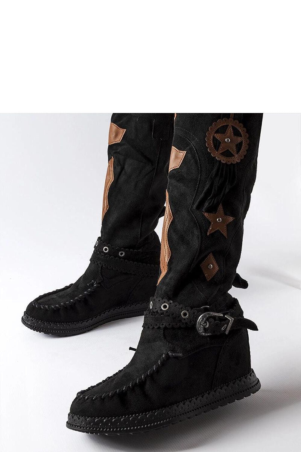 RevChic Kavira44 Buskin boots 786 – Black Secondary image