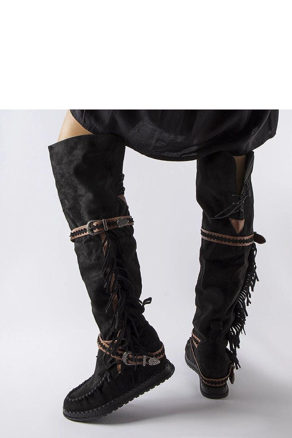 RevChic Kavira45 Buskin boots 788 – Black Secondary image
