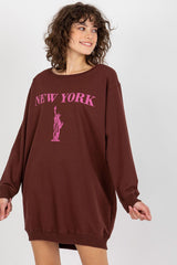 Women's oversize casual sweatshirt