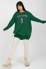 Women's oversize casual sweatshirt