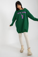 Women's oversize casual sweatshirt