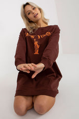 Women's oversize casual sweatshirt