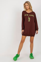 Women's oversize casual sweatshirt