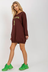 Women's oversize casual sweatshirt