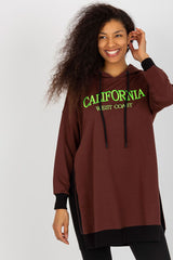 Women's casual hooded sweatshirt