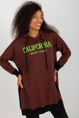 Women's casual hooded sweatshirt