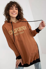 Women's casual hooded sweatshirt