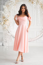  Evening dress model 210731 Bicotone 