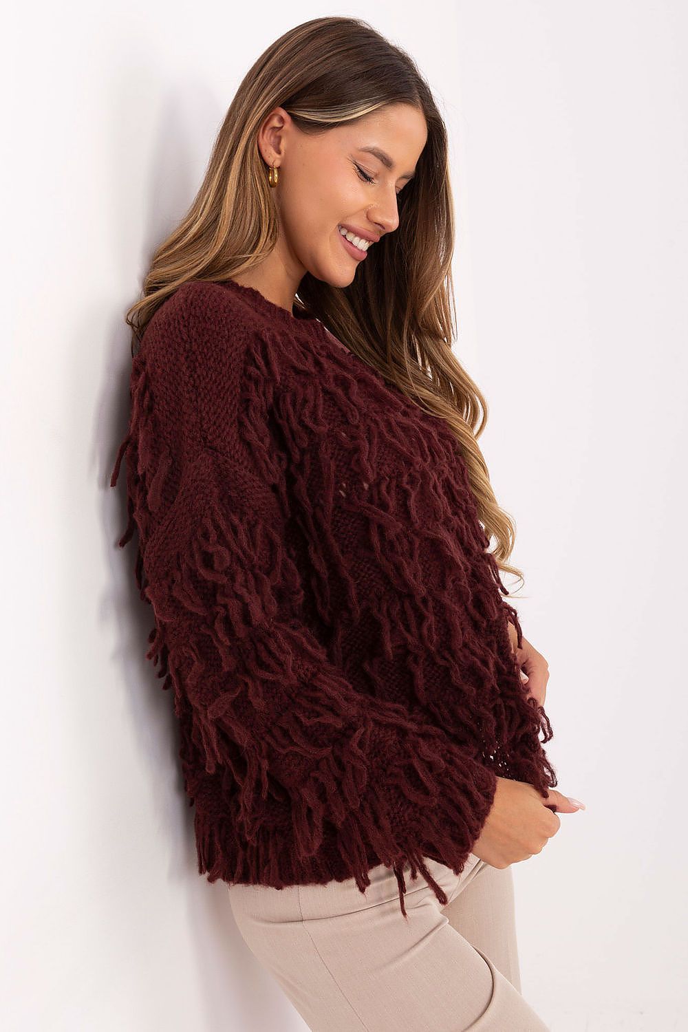 Long Sleeve Knit Sweater Secondary image