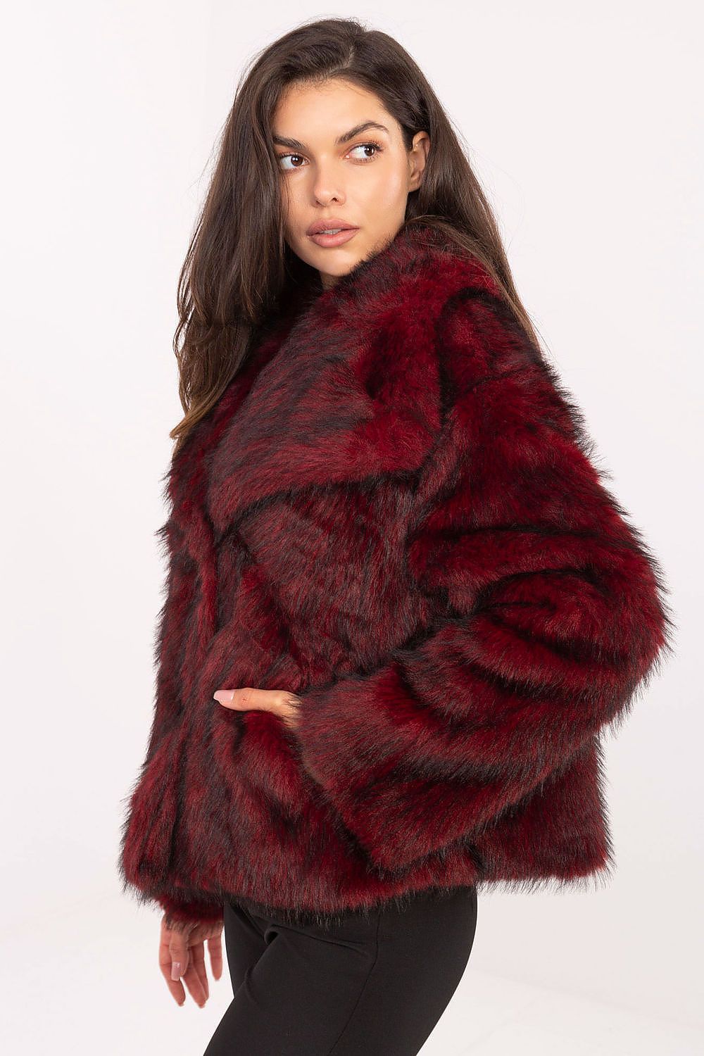 Long Sleeves Fur Jacket Secondary image