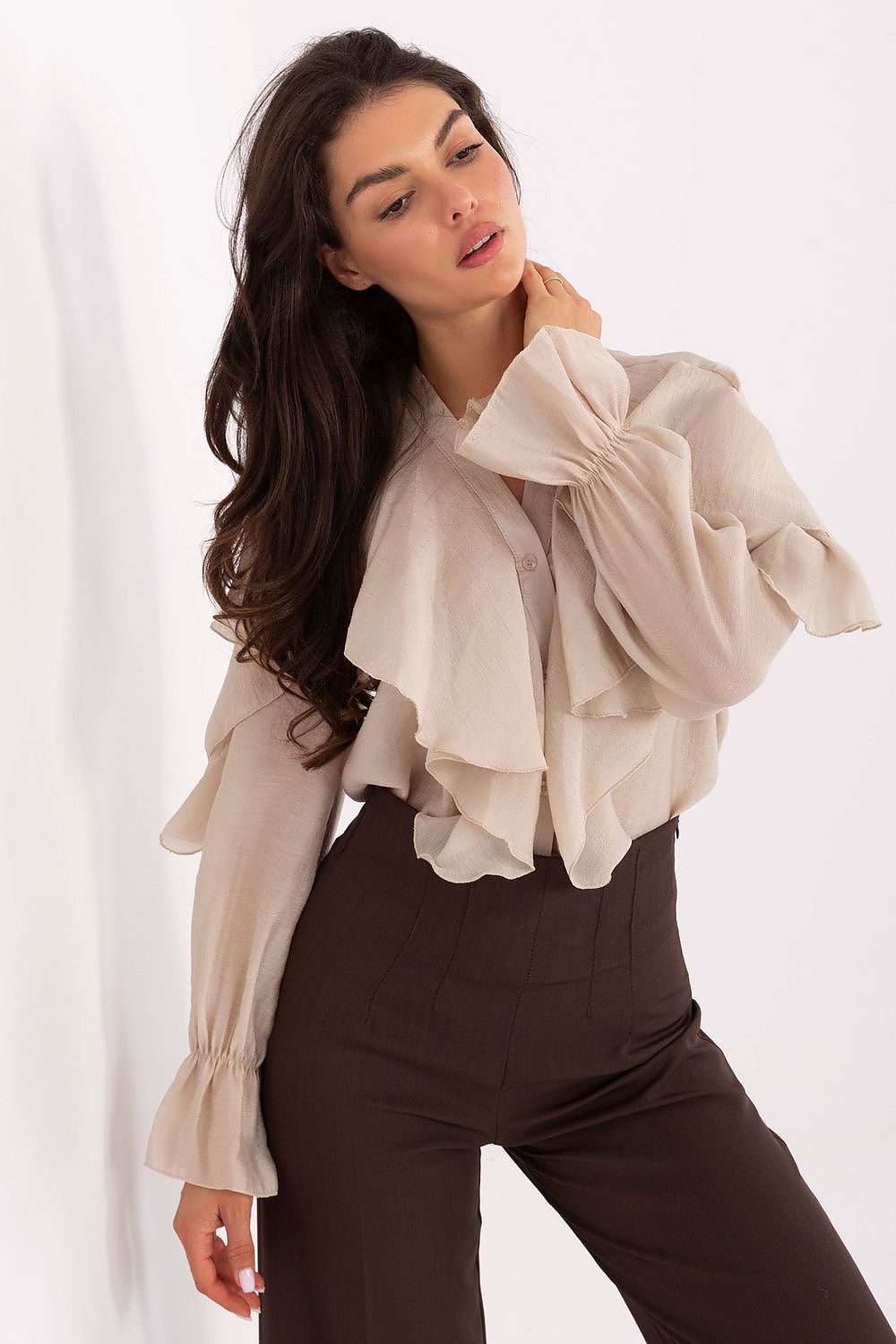 Long sleeve shirt model 218413 Rue Paris  Main image