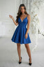  Short dress model 221601 Bicotone 