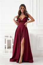  Long dress model 221608 Bicotone 