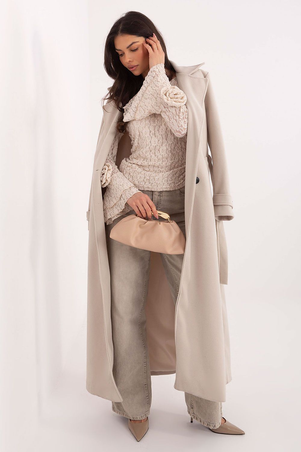  Lace blouse model 222741 Italy Moda 