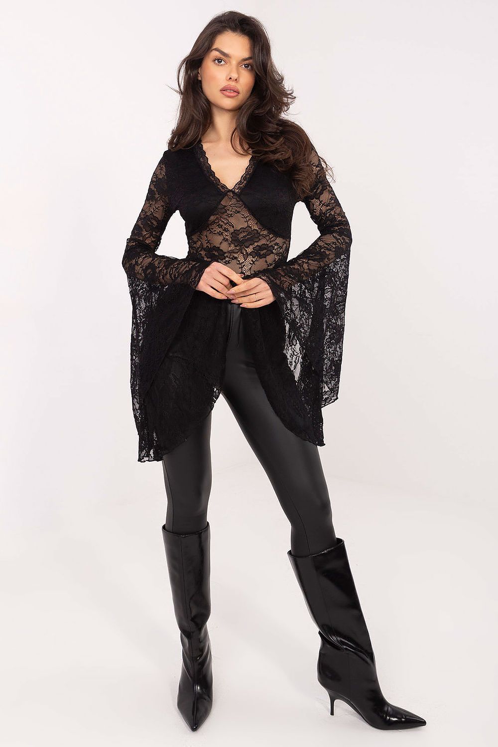  Lace blouse model 222812 Factory Price 