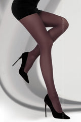 Soft smooth, half-covering tights