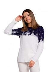 Christmas tree motif sweater