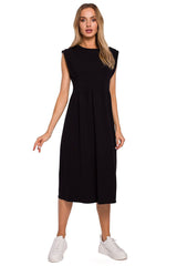 Midi length knitted day dress